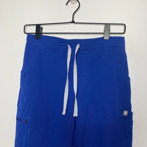 FIGS women's 1648 Winning Blue Yola Skinny Straight Leg scrub pants SZ XXS - Picture 5 of 13